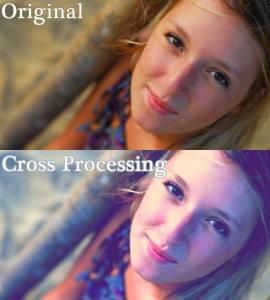 Original und Cross Processing