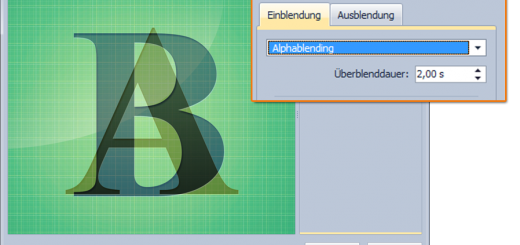 Dauer der Überblendung anpassen