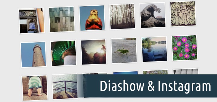 Mit Instagram-Fotos eine Diashow erstellen