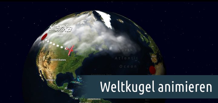Weltkugel animieren