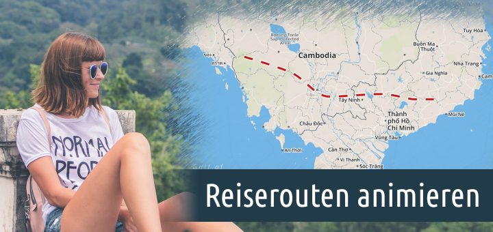 Reiseroute animieren