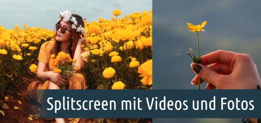 Splitscreen für Videos und Fotos