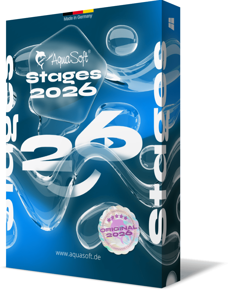 AquaSoft Stages 2026 bestellen