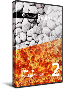 Nature backgrounds 2 - Extension package for Photo Vision, Video Vision and AquaSoft Stages starting from version 10