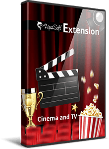 Cinema and TV - Extension package for Photo Vision, Video Vision and AquaSoft Stages starting from version 2023