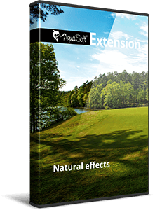 Natural effects - Extension package for Photo Vision, Video Vision and AquaSoft Stages starting from version 10