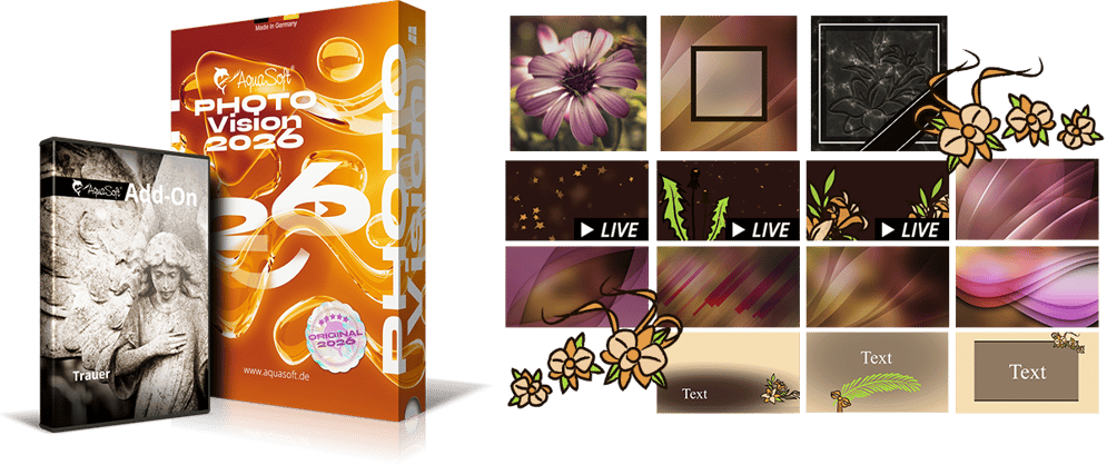 Photo Vision und Erweiterungspaket "Trauer" Photo Vision und Erweiterungspaket "Trauer"