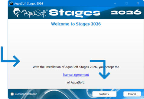 Installation wizard Installation wizard