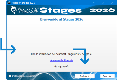 Asistente de instalación Asistente de instalación