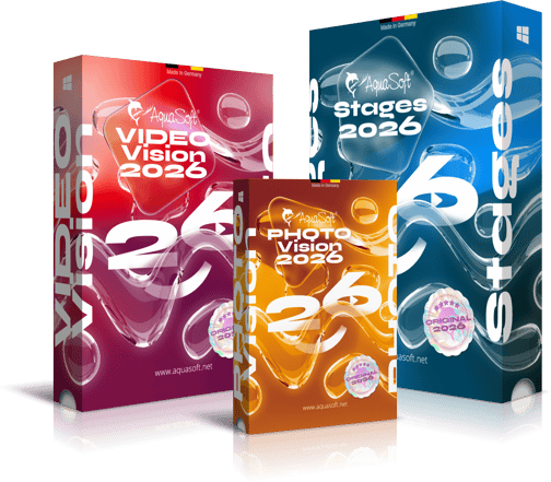Photo Vision, Video Vision, AquaSoft Stages Photo Vision, Video Vision, AquaSoft Stages