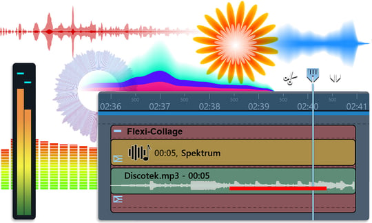 Audio-Scrubbing und Audio-Spektrum-Visualisierung
