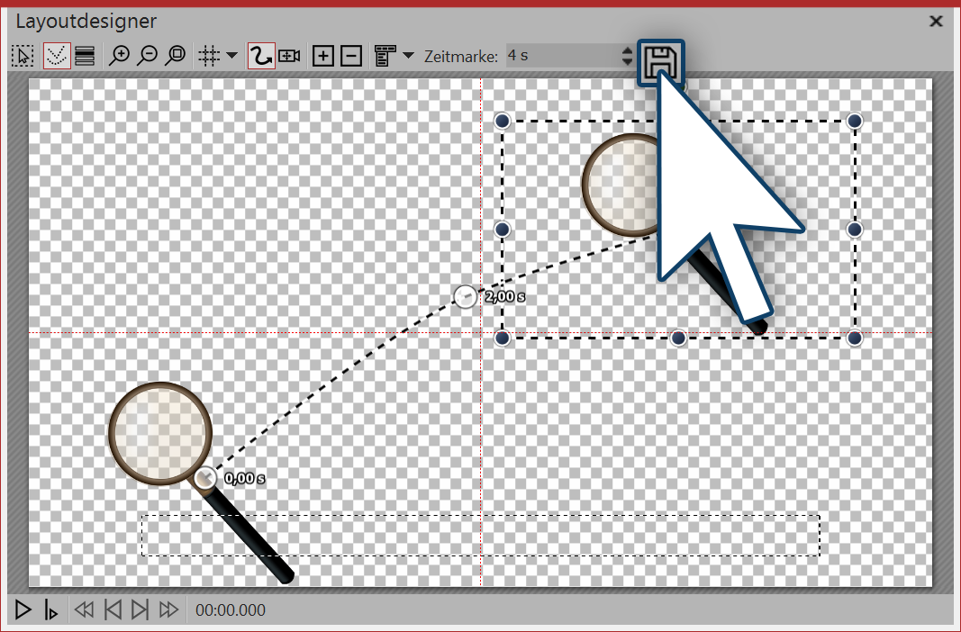 Pfad anlegen und speichern