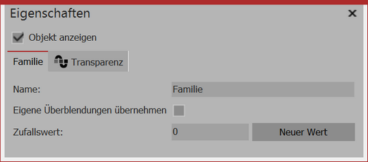 Zufallswert für Intelligente Vorlage