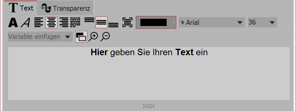 Textstile kombinieren