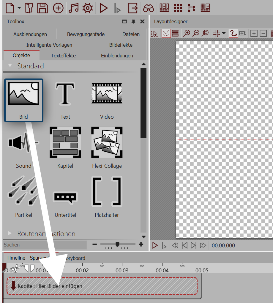 Bild-Objekt einfügen