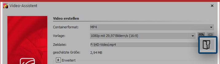 Ordner-Symbol anklicken
