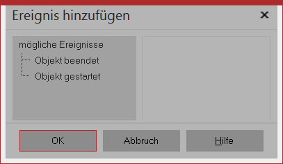 Ereignis hinzufügen