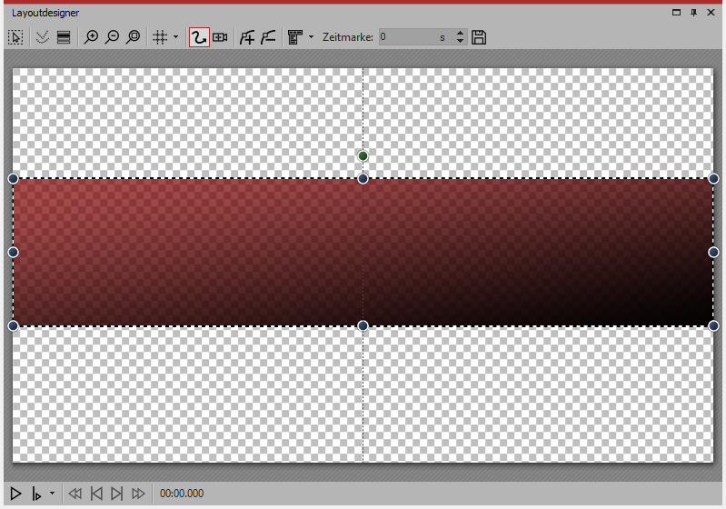 Rechteck mit Farbverlauf