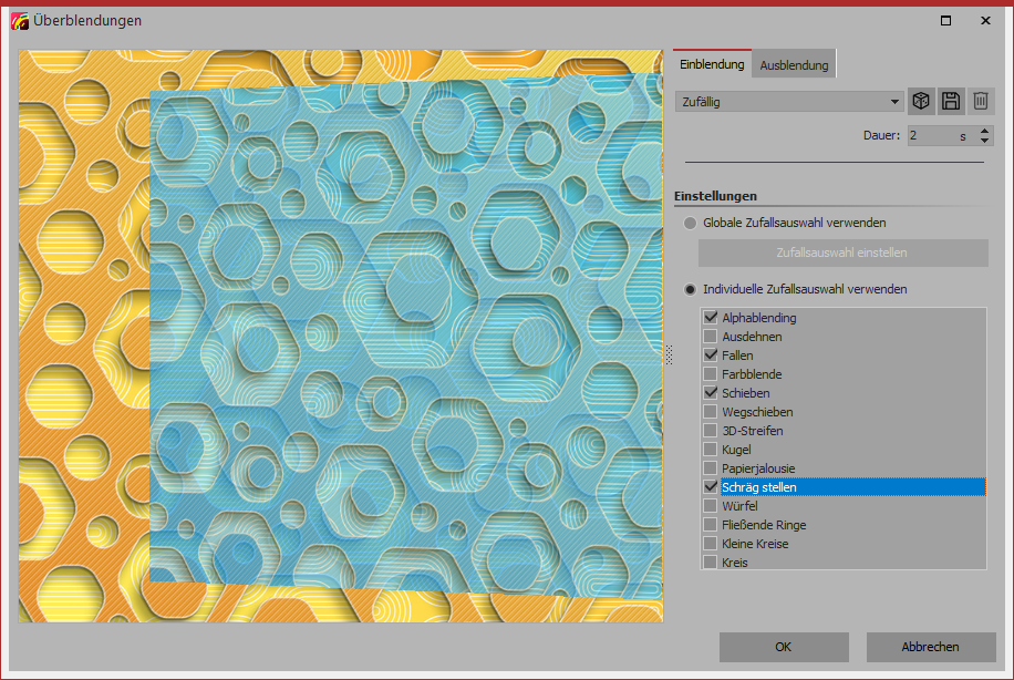 Eigene Zufallsauswahl für ein Bild