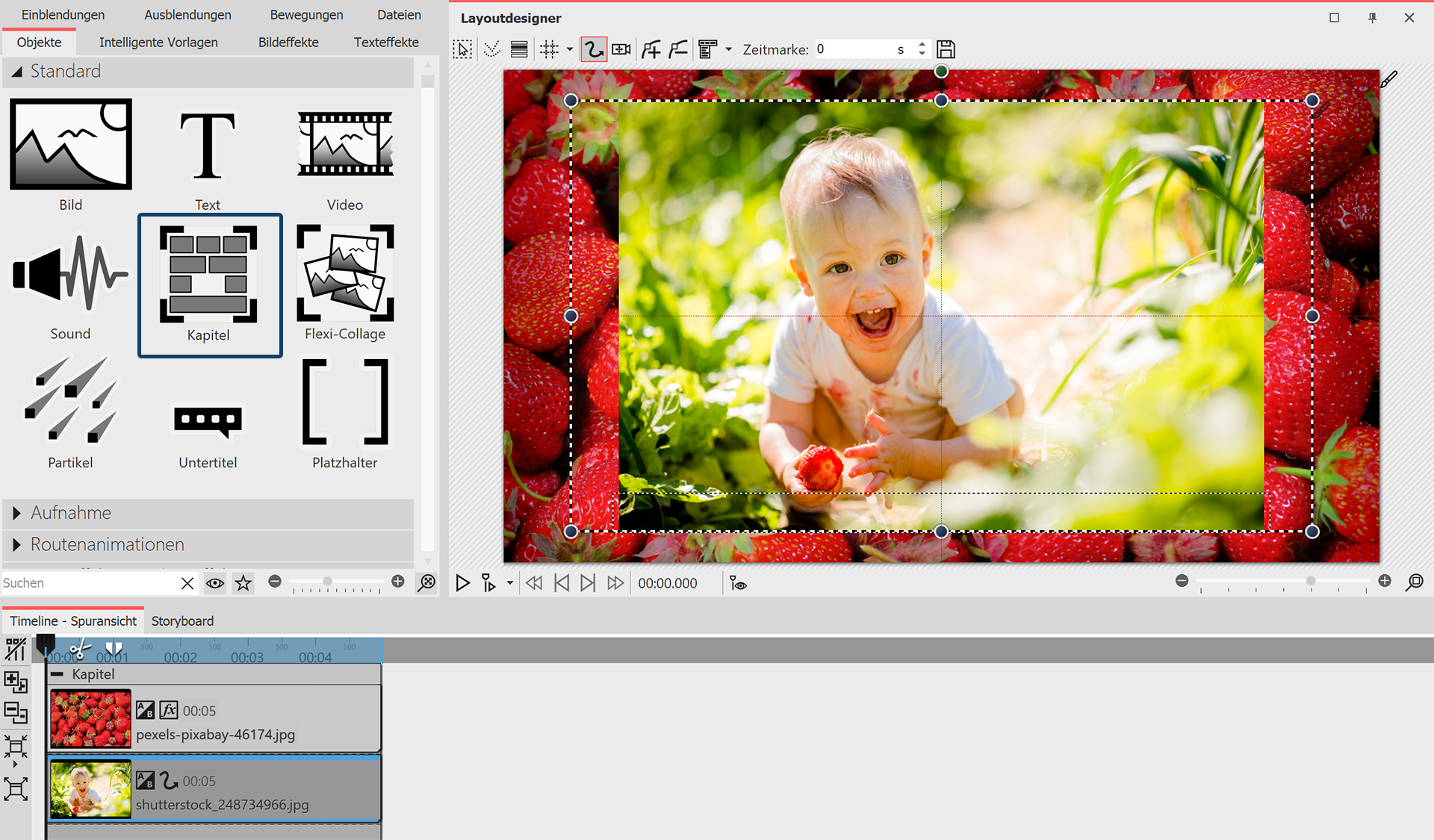 Mit Vordergrund-Foto und Hintergrund-Foto gestalten Mit Vordergrund-Foto und Hintergrund-Foto gestalten