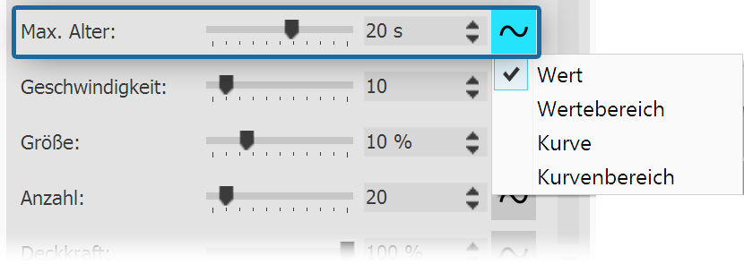 Lebensdauer festlegen