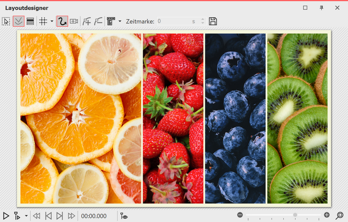 Ansicht nach Schritt 1