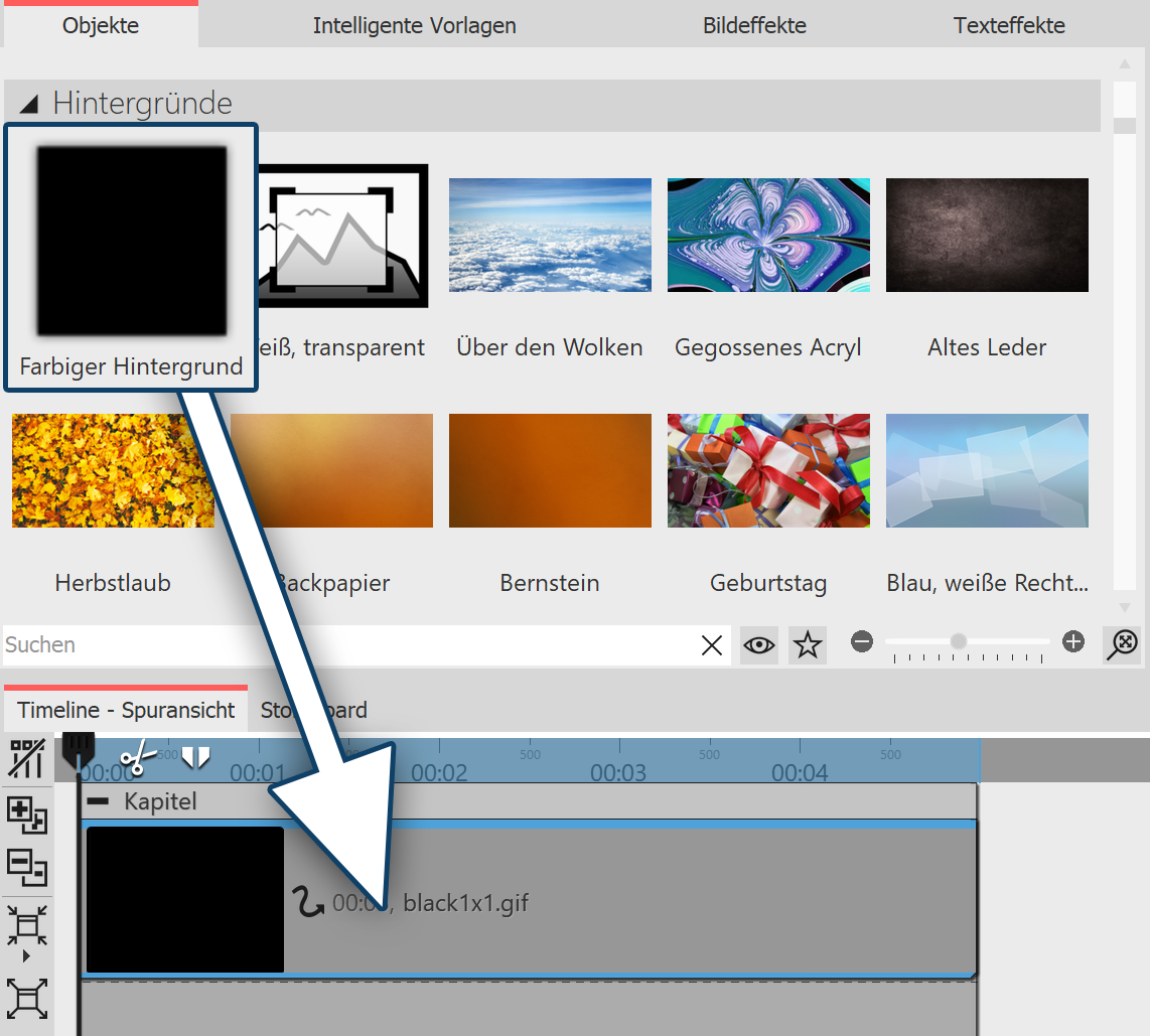 Farbiger Hintergrund