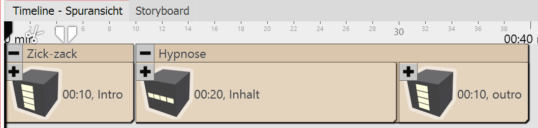 Mehrere Vorlagen-Teile