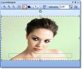 Angepasst durch<br />
"automatisches" Verzerren