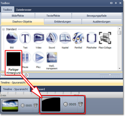 Farbiger Hintergrund