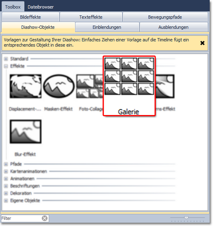 Galerie in derToolbox