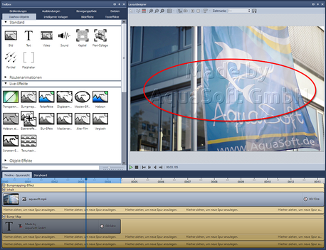 Anwendungsbeispiel für Bumpmapping