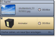 Animator in einem Kapitel