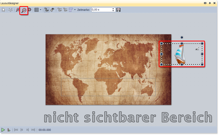 Grafik ist im nicht sichtbaren Bereich