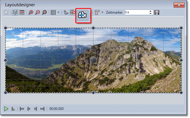 Panoramabild im Layoutdesigner