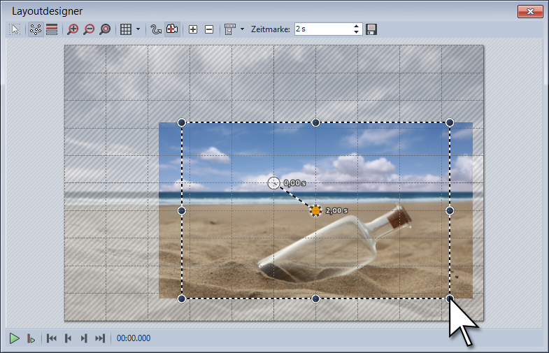 Bewegungsmarke erstellen