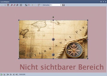 Vergrößerter nicht sichtbarer Bereich