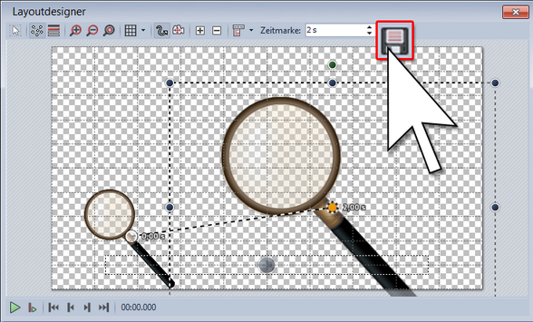 Pfad anlegen und speichern