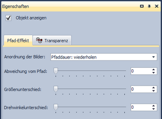 Eigenschaften Pfad-Effekt