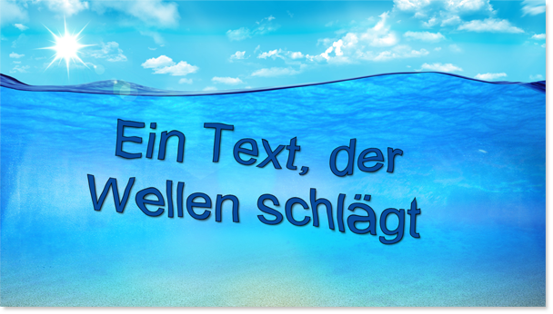 So könnte der Effekt aussehen