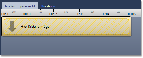 Leerer Live-Effekt in der Timeline