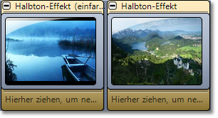 Halbton-Effekt in der Timeline
