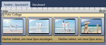 Bilder in Foto-Collage einfügen
