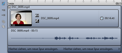 Tonspur und Videospur
