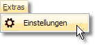 Extras, Einstellungen