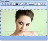 Adjusted by<br />
"automatic" cropping