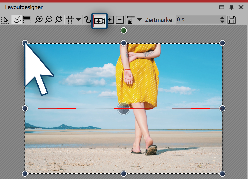 Kameraschwenk-Modus aktivieren