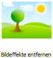 Bildeffekt entfernen