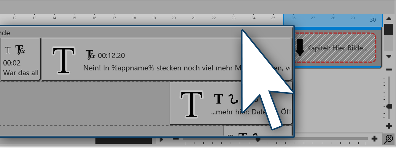 Letztes übergeordnetes Objekt anklicken