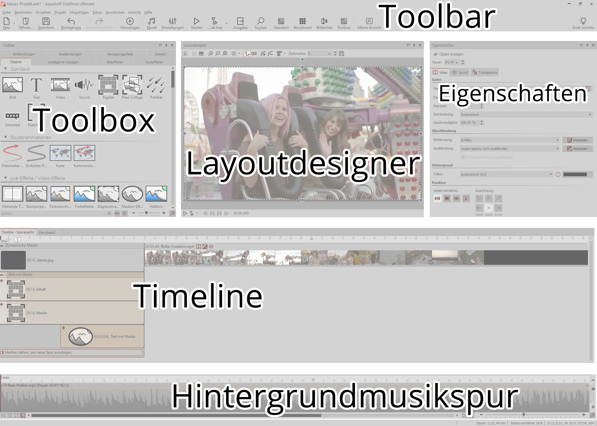 Programmansicht Programmansicht